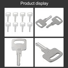 Reliable Ignition Keys For Heavy Construction Machinery Equipment 8 Pack