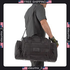 Heavy Duty Tactical Duffel Bag Waterproof Gym Travel Bag Black