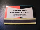 Vintage Matchbook - 1956 Chevrolet Task Force Trucks - Indianapolis Indiana
