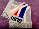 Cessna Aircraft  Tail Logo Decals  Set Of 2