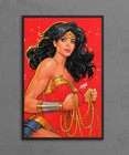 Wonder Woman Golden Lasso Of Truth Premium Giclee Print Poster 11x17 Dc Wall Art
