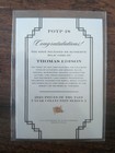 2023 Pieces Of The Past Thomas Edison 7 Year Collection Series 2 Relic Card  18