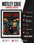Motley Crue Concert Poster 1981 Whisky A Go Go Too Fast For Love Signed  124 130