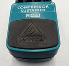 Behringer Cs400 Compressor sustainer Guitar Effects Pedal