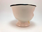 Baileys Irish Cream Winking Face Yum Coffee Tea Cup Yellow Bow Tie 3  Tall