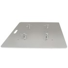 24x24in Aluminum Truss Base Plateor Top Plate With Connectors For Dj Lighting