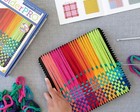 Harrisville Designs Friendly Loom Potholder Cotton Loops 10  Pro Size Potholder