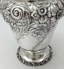 Theodore Starr Sterling Ornate Floral Pitcher 6 Pints 50 Oz