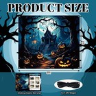 7x8ft Halloween Garage Door Cover  Halloween Garage Door decorations Pumpkin Gar