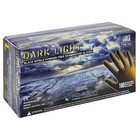 Dark Light 9 Mil Nitrile Powder Free Exam Gloves Black  Large - Box Of 100