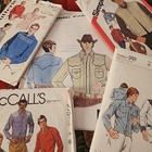 Vintage Simplicity mccalls butterick Men s Sewing Patterns Western Vest Shirt 44
