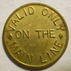 Main Line Chamber Of Commerce  haverford  Pennsylvania  Parking Token - Pa3448a