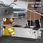 Fryer Oil Filter Commercial Cooking Oil Filtration System 55l Capacity