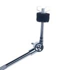 Double Tom Drum Stand Cymbal Boom Mount Arm Duel Percussion Hardware