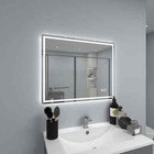 30   X 30   Led Bathroom Mirror  Wall Vanity Mirror Dimmable Anti-fog Frameless