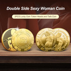 Double-sided Heads And Tails Coin Set - Fun Prank Gift For Valentine s Day