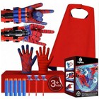 Superhero Toy Set Costume Kit With 2 Shooters 2 Gloves Mask And Cape Kids Play