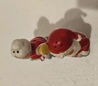 Vtg Mr   Mrs Santa Claus Salt   Pepper Shakers Japan Rare Design Orig  Cork Mcm