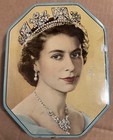 Rare Original- Queen Elizabeth Ii Coronation Souvenir Candy Tin 1953 -england       