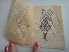 1886 Antique Celluloid Starch Drawing Book Philadelphia Pa