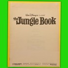 Disney The Jungle Book Animated Classic Rare Memorabilia  Press Kit With Photo 
