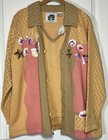 Nwt Storybook Knits 2 Piece Cardigan Twin Set Crochet Shells Size L