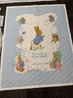 Vintage Tale Of Peter Rabbit Beatrix Potter Quilt Benjamin Bunny Crib Sheet Set