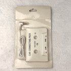 Cassette Aux Adapter For Car Iphone 3 5mm Audio Tape Mp3 Player Adapters  White