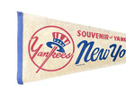 Vintage C 1970 s New York Yankees Yankee Stadium Souvenir 29 Inch Pennant
