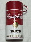 1998 Campbell   s Soup Thermos Can-tainer Vintage Collectible Condensed Can Red