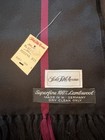 Nwt Vtg Saks Fifth Avenue W Germany 12   x64    Superfine Lambswool Scarf Striped