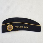 Vintage Wwii Hat 7 1 4 American Legion Veteran Post 16 Cap W Pins Ribbons Nevada