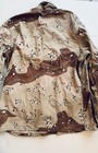 Military Camouflage Combat Coat Med Reg 6 Desert Camo Jacket Army Tan brown
