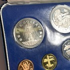 1976 Barbados 8 Coin Proof Set With 2 Silver Coins By Franklin Mint 2 07 Oz Ag