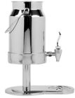 Vollrath 4635110 5 Qt Milk Dispenser   Pedestal Base  Stainless  Slightly Used 