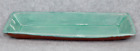 R  Wood Studio Art Pottery Rectangle Tray Dish 8 5  X 1 1 4  2010 Turquoise