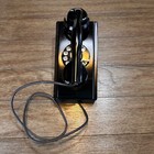 Vtg 40s-50s Western Electric Rotary Wall  kitchen  Telephone Black Antique