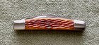 Custom Bill Simons Jigged Bone Large 4 Blade Congress Knife Mint