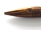 Antique hand Carved wood fish needle Holder wonderful Antique Piece folk Art 