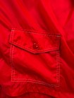 Vintage Sears Jacket Men Medium Red Bi Swing Windbreaker Hoodie 70s 80s Packable