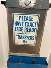 Vintage Keen Corporation Bus Fare Box Metro Area Transit Authority Omaha
