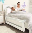 Comfybumpy 59  Extra Long Bed Rail For Toddlers Baby Bed Rail Guard White Xl