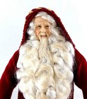 Dolls House Father Christmas Figure Santa Claus   Sack Miniature People 1 12