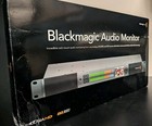 New In Box Blackmagic Audio Monitor 1ru Uhd Monitoring 6g-sdi Hd Video Lcd