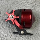 Abu Garcia Abu-matic 170 Vintage Casting Fishing Reel Red Made In Sweden