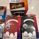 Keyforge  Worlds Collide Deluxe Archon Starter Deck  Gamegenic Box Sleeves 3x
