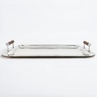New Modern Serving Tray With Bamboo Handles In The Style Of Ralph Lauren 15 