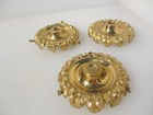Vintage Brass Ceiling Light Shade Holders Old Lantern Gallery X3 Gilt 2 75 w