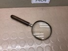 Vintage Magnifying Glass Lens W Wood Handle A