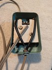 Vtg Singer 285j Sewing Machine Foot Pedal Blue Green Aqua Nice Shape Bad Cord